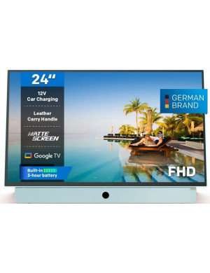 Televizor portabil LED SMART METZ 24MPE7000Y, Full HD, 61cm, Albastru