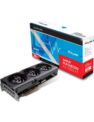 Placa video SAPPHIRE Radeon RX 7900 XT Pulse, 20 GB GDDR6, 320-bit
