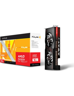 Placa video SAPPHIRE Radeon RX 7800 XT Pulse 11330-02-20G, 16 GB GDDR6, 256-bit