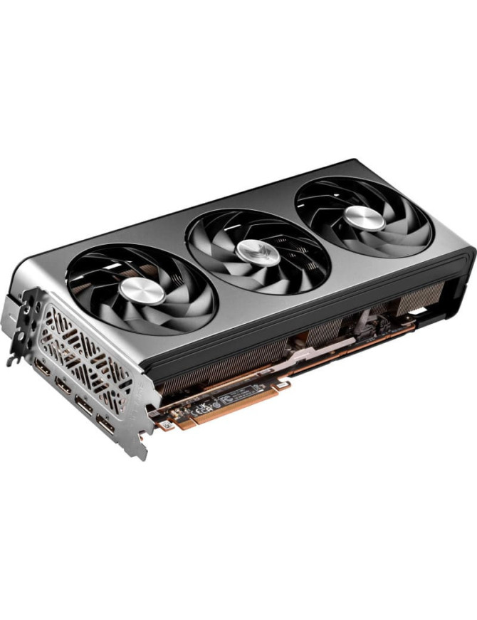 Placa video SAPPHIRE Radeon RX 7700 XT Nitro+11335-02-20G, 12GB, GDDR6, bit-192