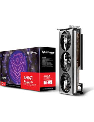 Placa video SAPPHIRE Radeon RX 7700 XT Nitro+11335-02-20G, 12GB, GDDR6, bit-192