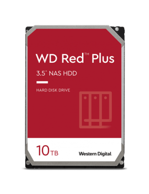 HDD WESTERN DIGITAL Red Plus NAS, 10TB, SATA3, 256MB, 3.5", Bulk