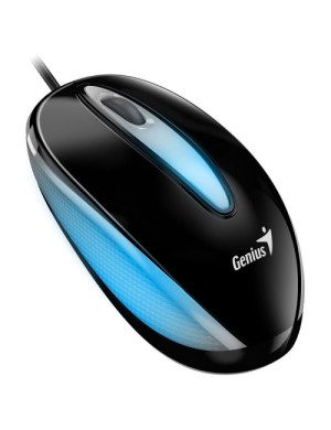 Mouse cu fir GENIUS DX-Mini, 1000 DPI, Optic, USB, Black