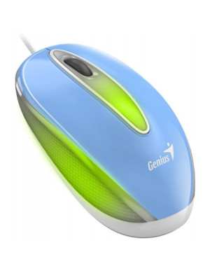 Mouse cu fir Optic GENIUS DX-Mini, USB, Blue