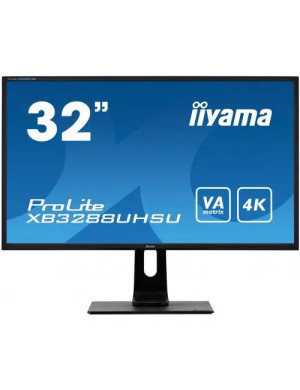 Monitor LED IIYAMA XB3288UHSU-B1, 31.5", 4k, 60Hz, Black