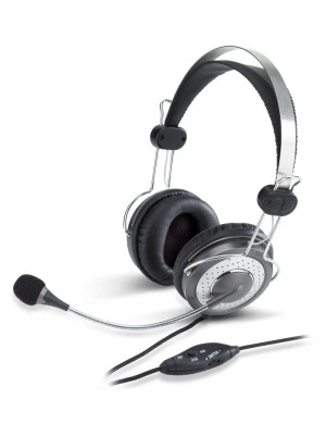 Casti cu Microfon GENIUS HS-04SU, Silver