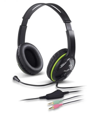 Casti cu microfon GENIUS HS-400A, Verzi