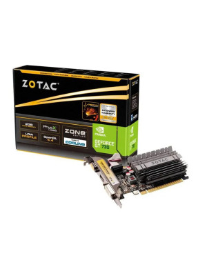 Placa video ZOTAC GeForce GT 730 Zone Edition, 2GB DDR3, 64-bit, low profile bracket