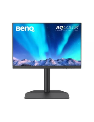 Monitor LED BENQ 9H.LLVLA.TBE, 24.1" QHD, IPS, 5 ms, 60 Hz, Black