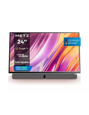 Televizor LED portabil Smart METZ 24MPE7000Z.H, Full HD, 60 cm, Alb