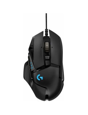 Mouse gaming cu fir LOGITECH G502 Hero 910-005470, 25600 DPI, USB, Optic, Black