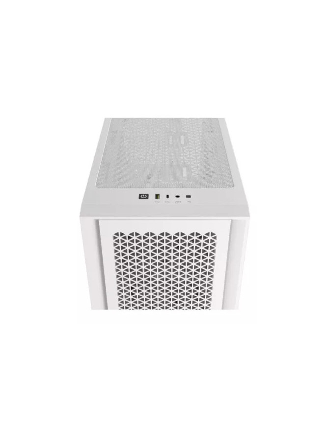 Carcasa PC CORSAIR iCUE 4000D Airflow, Fara sursa, True White