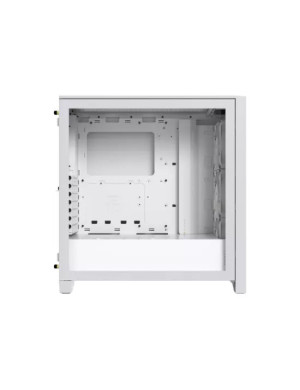 Carcasa PC CORSAIR iCUE 4000D Airflow, Fara sursa, True White