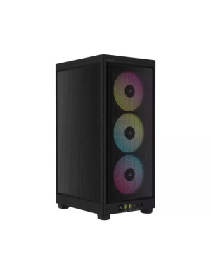 Carcasa PC CORSAIR 2000D Airflow, Fara sursa, RGB, Black