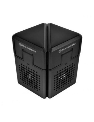 Cooler laptop THERMALTAKE Satellite 2in1, Cooler & Speaker, 17", negru