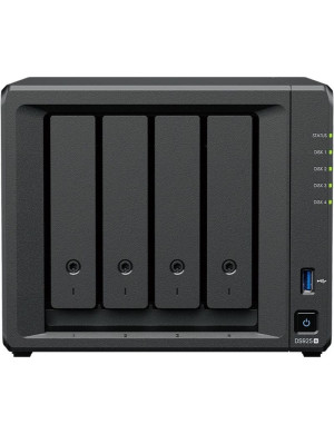 NAS SYNOLOGY DiskStation DS925+, AMD Ryzen V1500B, 4GB RAM, 4 Unitati de stocare suportate