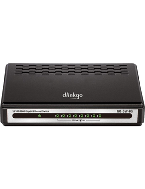 Switch D-LINK Gigabit GO-SW-8G, 8 porturi