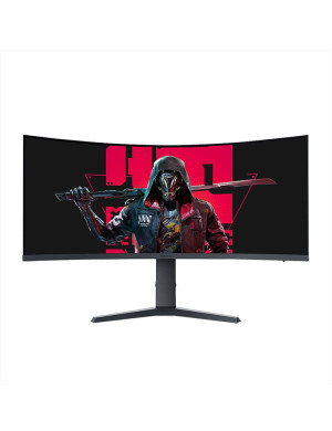 Monitor LED curbat Gaming KOORUI 34E6UC, 34" WQHD, VA, 165Hz, 1ms, Black
