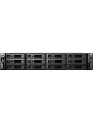 NAS SYNOLOGY Rack Station RS2423+, AMD Ryzen V1780B Quad-Core, 8GB RAM, 12 Unitati de stocare suportate, Gray
