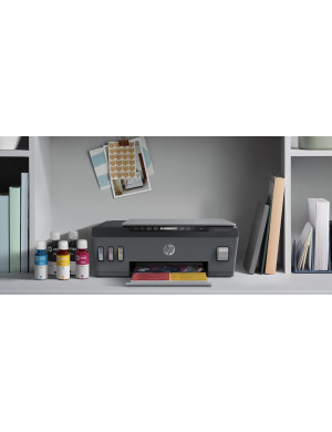 Imprimanta Inkjet HP Smart Tank 515 CISS, Color, A4, Wi-Fi/USB, Negru