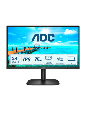 Monitor LED AOC 24B2XH/EU, 23.8" Full HD, 75Hz, 4ms, Black
