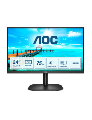 Monitor LED AOC 24B2XHM2 , 23.8" Full HD, 75Hz, 4ms, Black